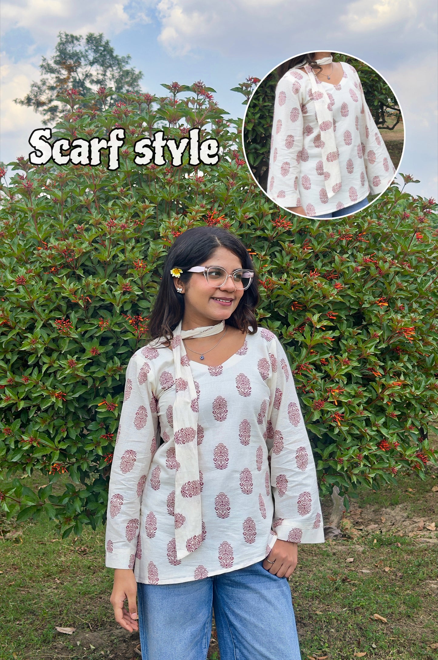 3 IN 1 KURTI WITH CORSET BACK